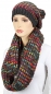 Beanie Strickmütze mit Loopschal (Set)
