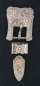 Glitzer Buckle-Set peach