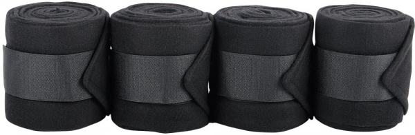 Fleecebandagen schwarz