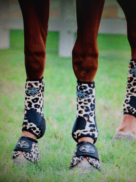 Lot De 4 Bottes De Sport Professional's Choice 2XCOOL Pour Chevaux - Taille M - Fer à Cheval