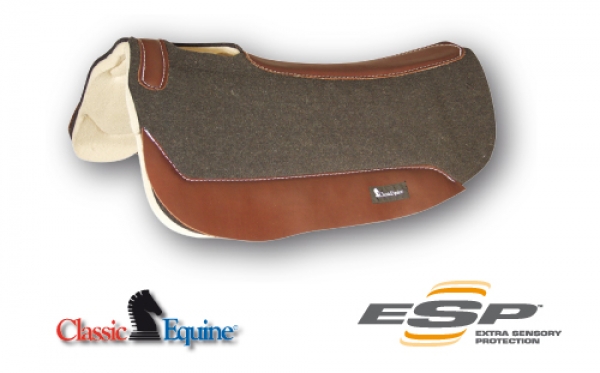 Classic Equine ESP Round Felt Top Pad